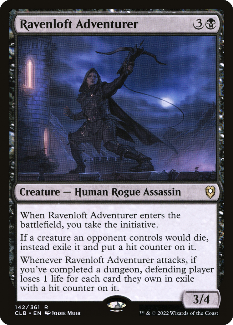 Ravenloft Adventurer [Commander Legends: Battle for Baldur's Gate]