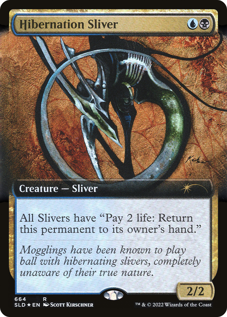 Hibernation Sliver (Extended Art) [Secret Lair Drop Promos]