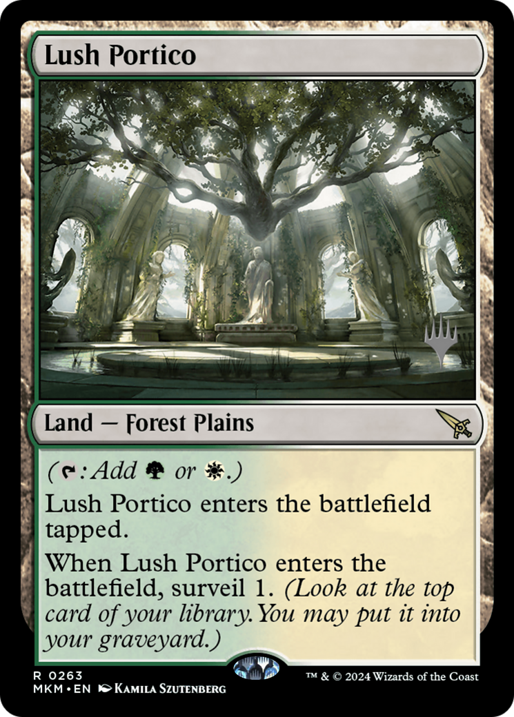 Lush Portico (Promo Pack) [Murders at Karlov Manor Promos]