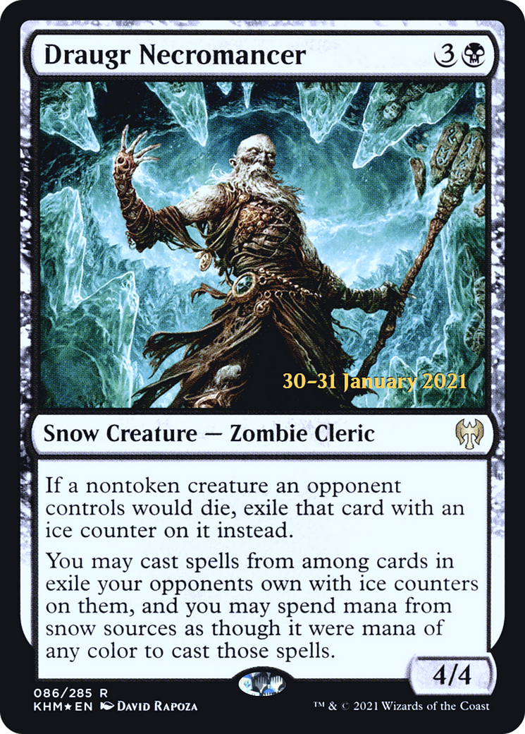 Draugr Necromancer [Kaldheim Prerelease Promos]
