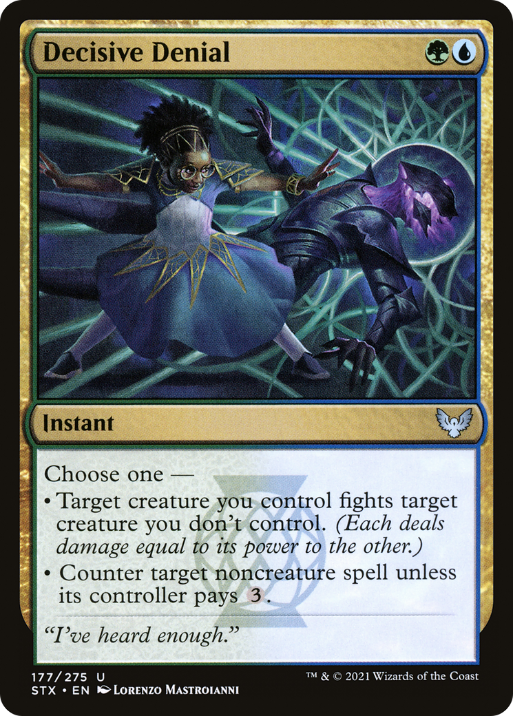 Decisive Denial [Strixhaven: School of Mages]