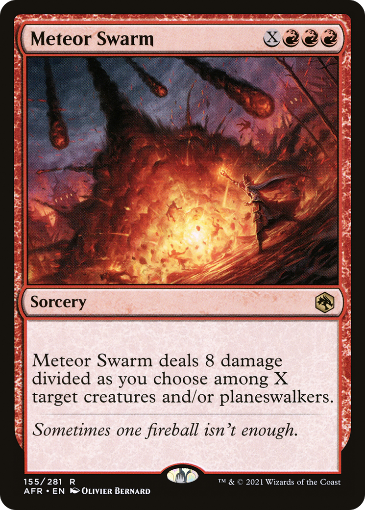 Meteor Swarm [Dungeons & Dragons: Adventures in the Forgotten Realms]