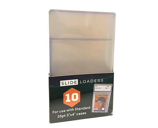 SlideLoaders (10 Pack) - Standard 3"x4" top loader