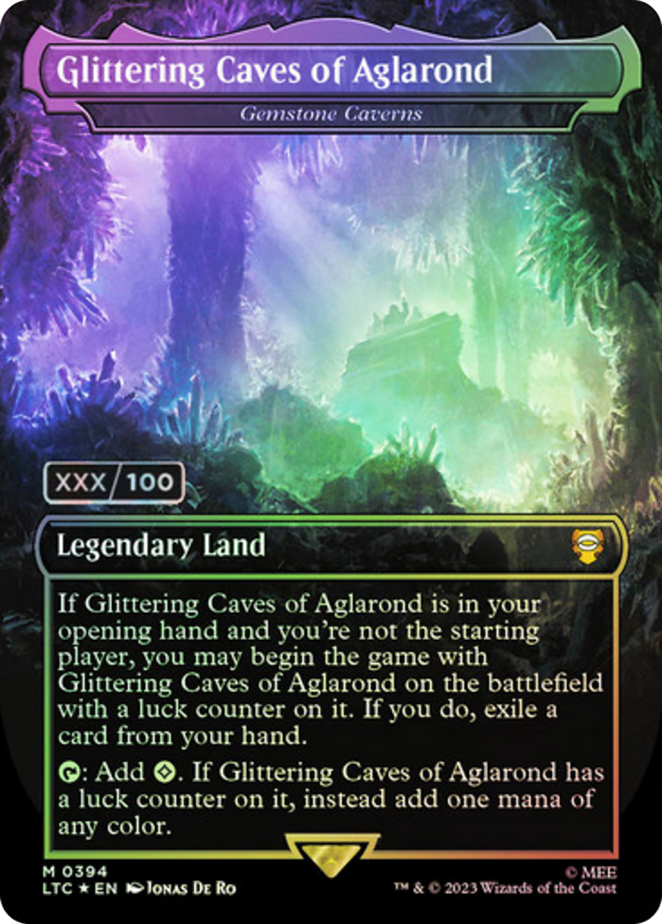 Glittering Caves of Aglarond - Gemstone Caverns (Serialized) [The Lord of the Rings: Tales of Middle-Earth Commander]