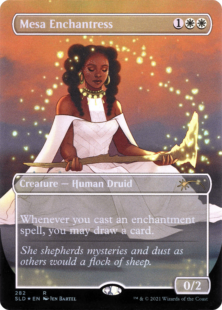 Mesa Enchantress (Borderless) [Secret Lair Drop Series]