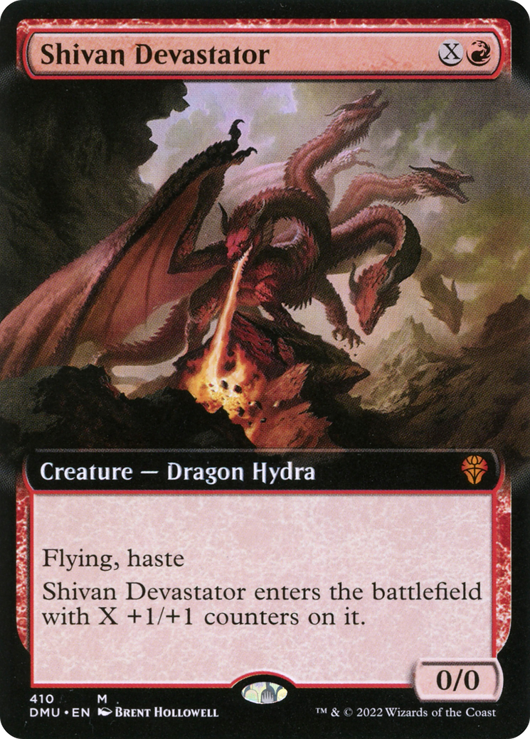 Shivan Devastator (Extended Art) [Dominaria United]