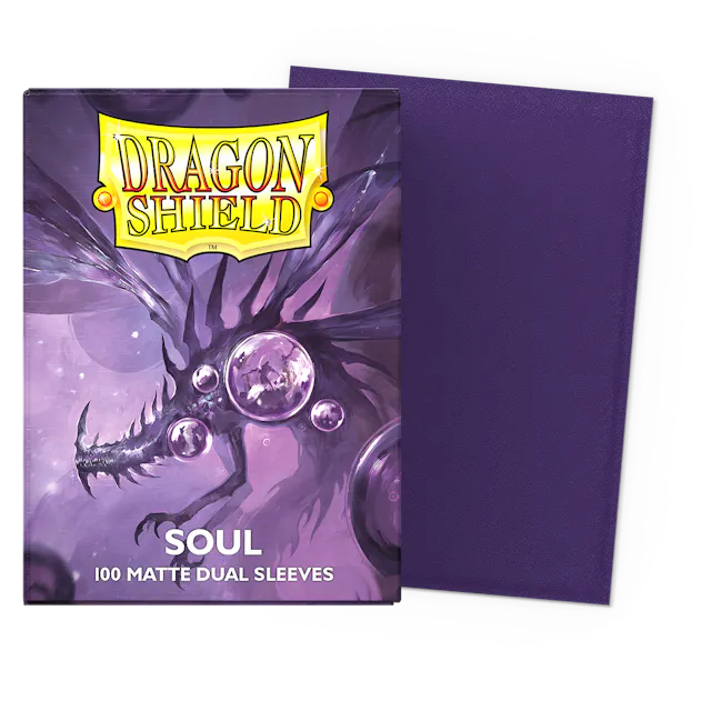 Dragon Shield Sleeves Dual Matte (100ct): Soul