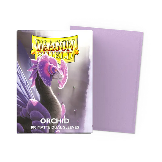 Dragon Shield Sleeves Dual Matte (100ct): Orchid