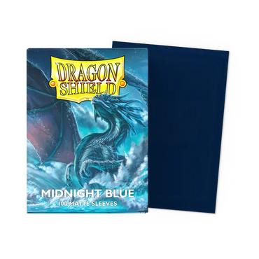 Dragon Shield Sleeves Matte (100ct): Midnight Blue