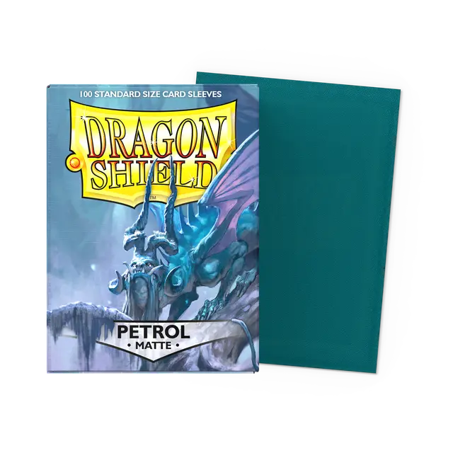 Dragon Shield Sleeves Matte (100ct): Petrol