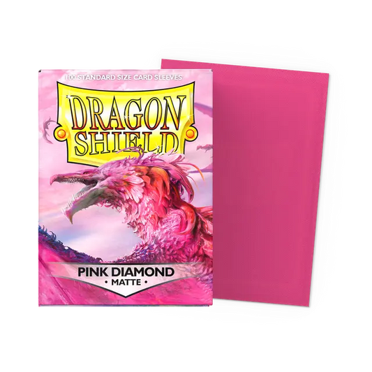 Dragon Shield Sleeves Matte (100ct): Pink Diamond