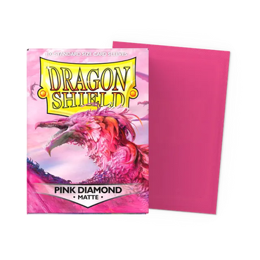 Dragon Shield Sleeves Matte (100ct): Pink Diamond