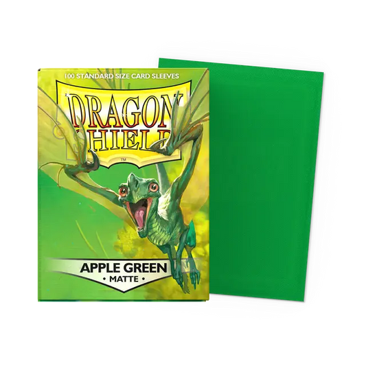 Dragon Shield Sleeves Matte (100ct): Apple Green