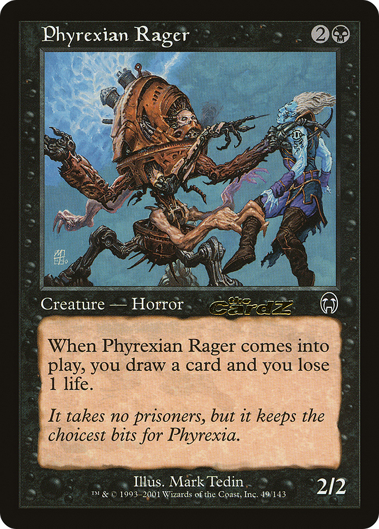 Phyrexian Rager (MEDIA-049) - Media and Collaboration Promos Foil