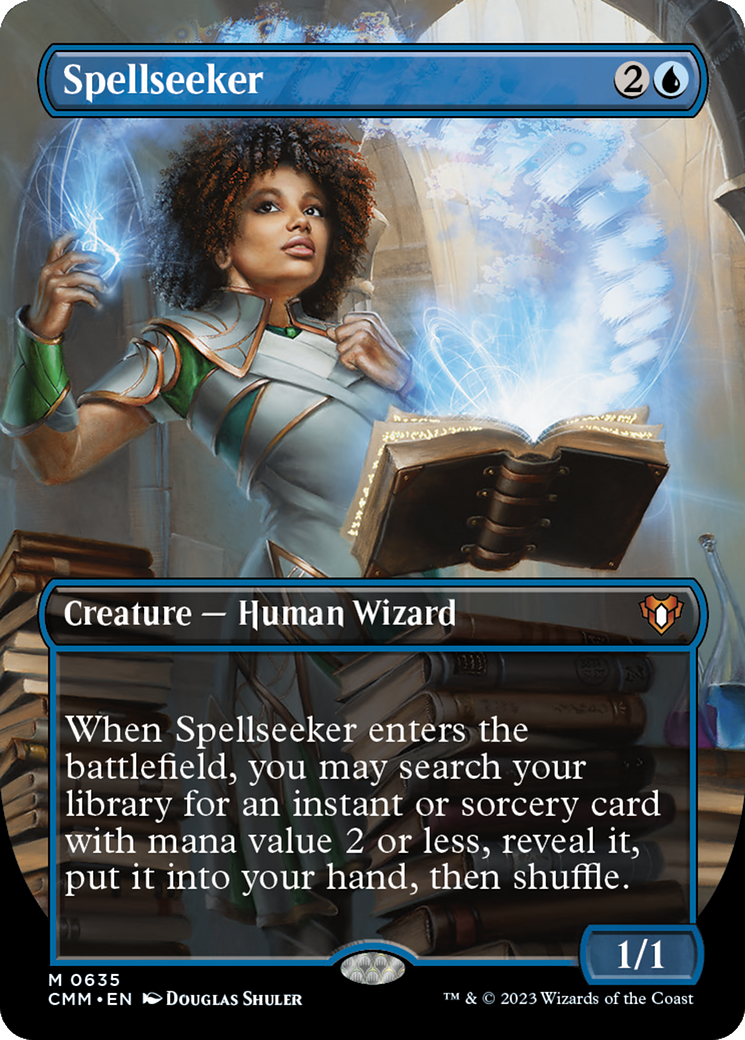 Spellseeker (Borderless Alternate Art) [Commander Masters]