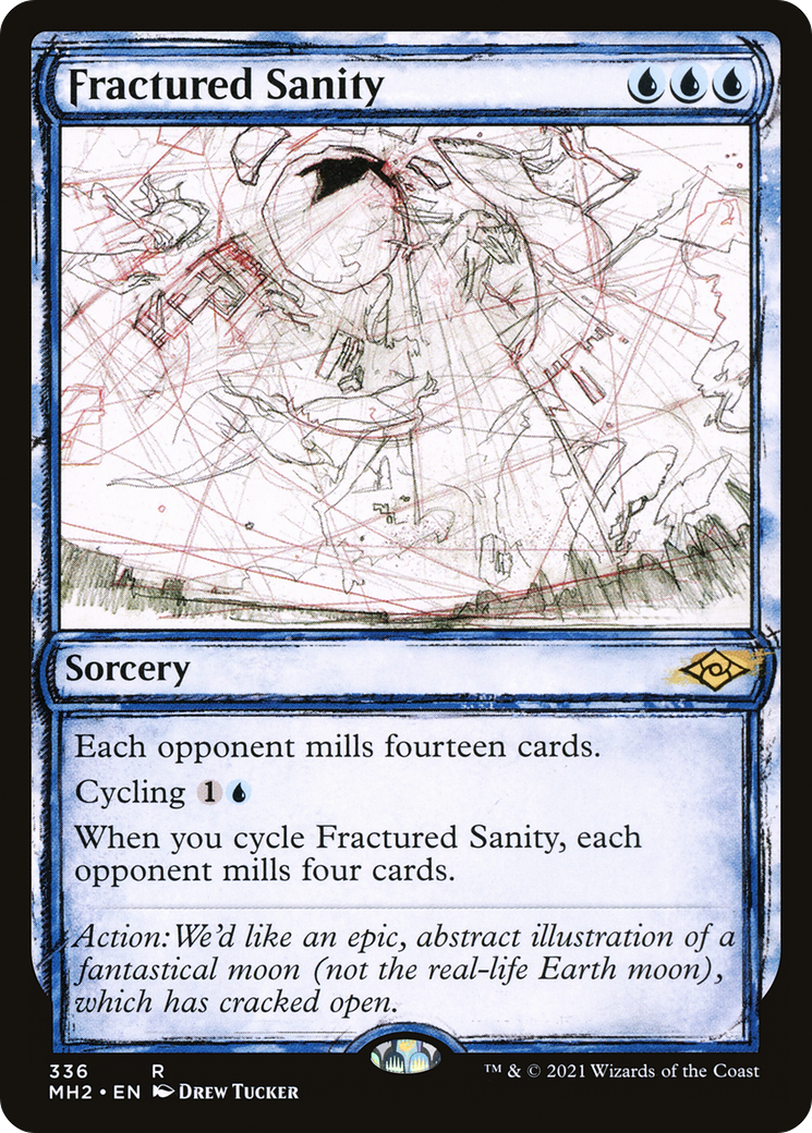 Fractured Sanity (Sketch) [Modern Horizons 2]