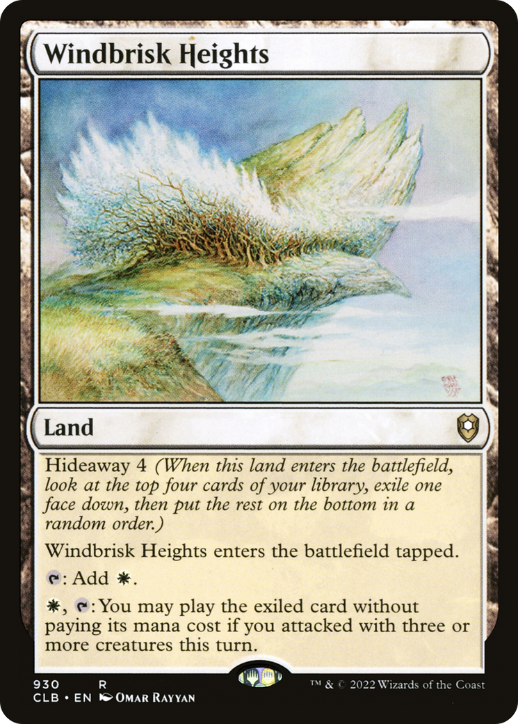 Windbrisk Heights [Commander Legends: Battle for Baldur's Gate]