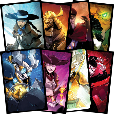 Dice Throne: Card Sleeves - Season Two (8 heroes)
