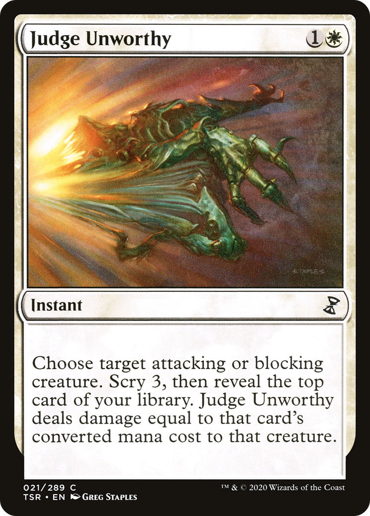 Judge Unworthy [Time Spiral Remastered]