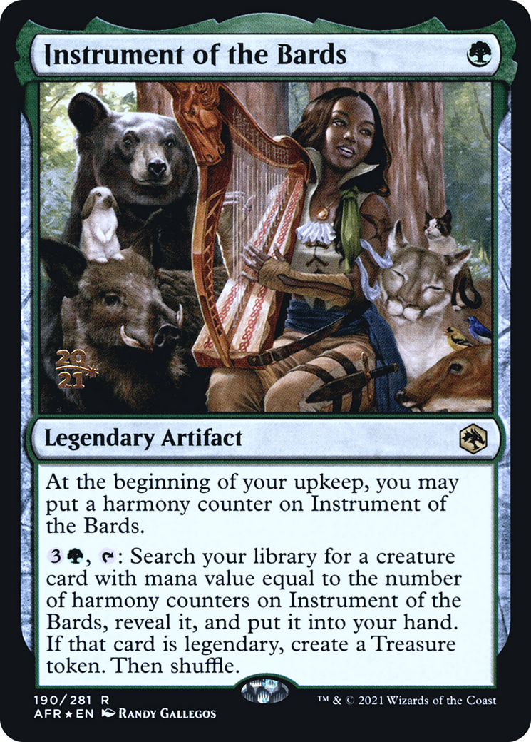 Instrument of the Bards [Dungeons & Dragons: Adventures in the Forgotten Realms Prerelease Promos]