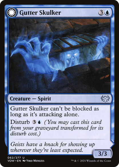 Gutter Skulker // Gutter Shortcut [Innistrad: Crimson Vow]