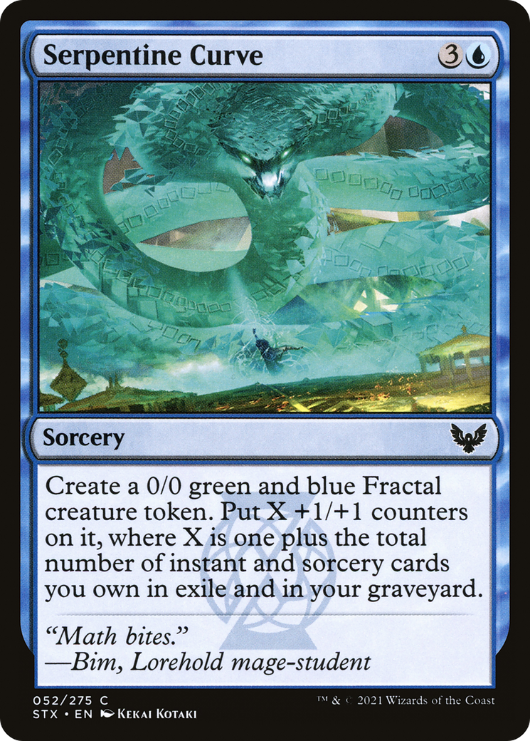Serpentine Curve [Strixhaven: School of Mages]