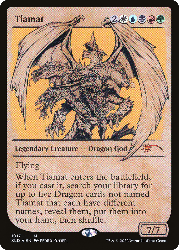 Tiamat (Showcase) [Secret Lair Drop Series]