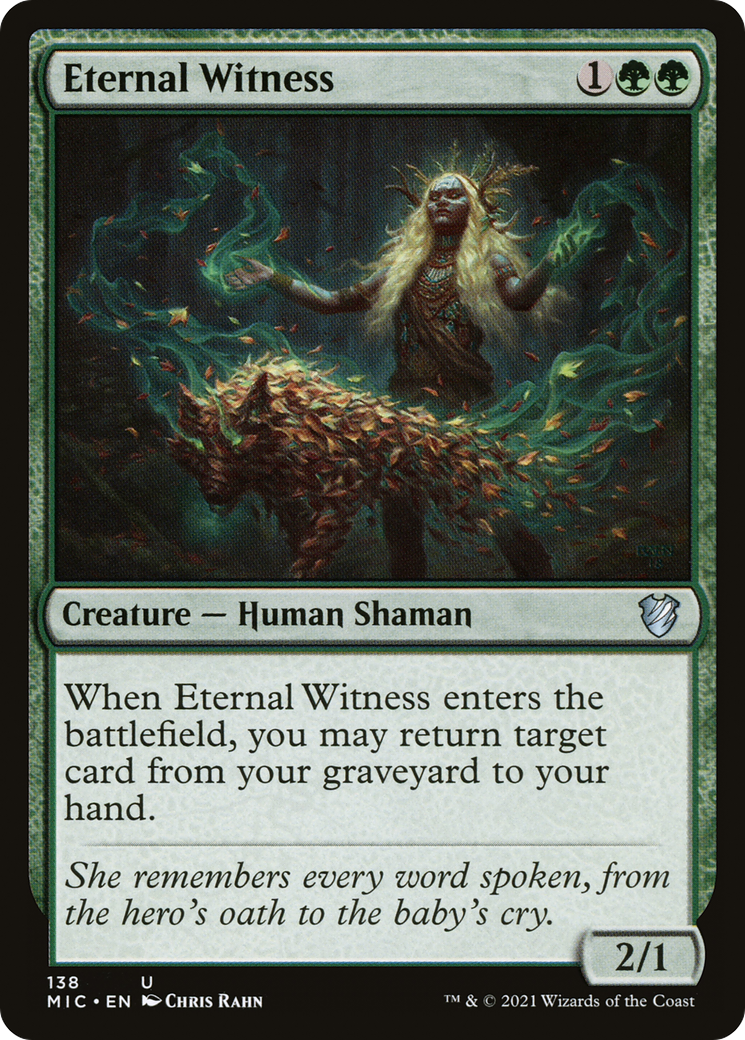 Eternal Witness [Innistrad: Midnight Hunt Commander]