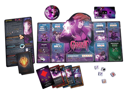 Dice Throne: Marvel X-Men 4-Hero Box 2 - Cyclops, Gambit, Rogue & Jean Grey