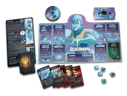 Dice Throne: Marvel X-Men 4-Hero Box 1 - Iceman, Psylocke, Storm & Wolverine