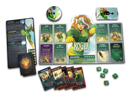 Dice Throne: Marvel X-Men 4-Hero Box 2 - Cyclops, Gambit, Rogue & Jean Grey