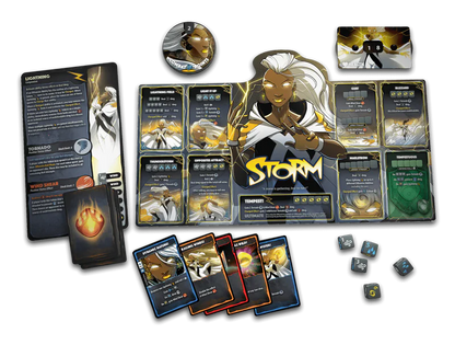 Dice Throne: Marvel X-Men 4-Hero Box 1 - Iceman, Psylocke, Storm & Wolverine