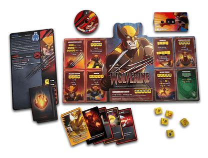 Dice Throne: Marvel X-Men 4-Hero Box 1 - Iceman, Psylocke, Storm & Wolverine