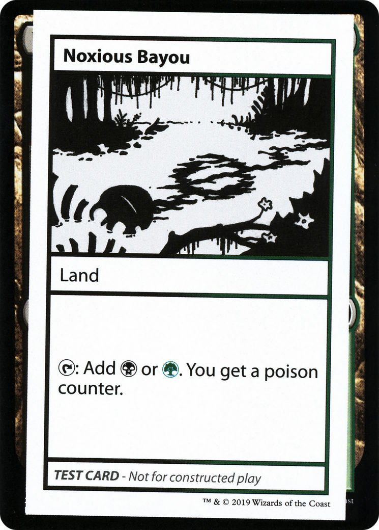 Noxious Bayou (2021 Edition) [Mystery Booster Playtest Cards]