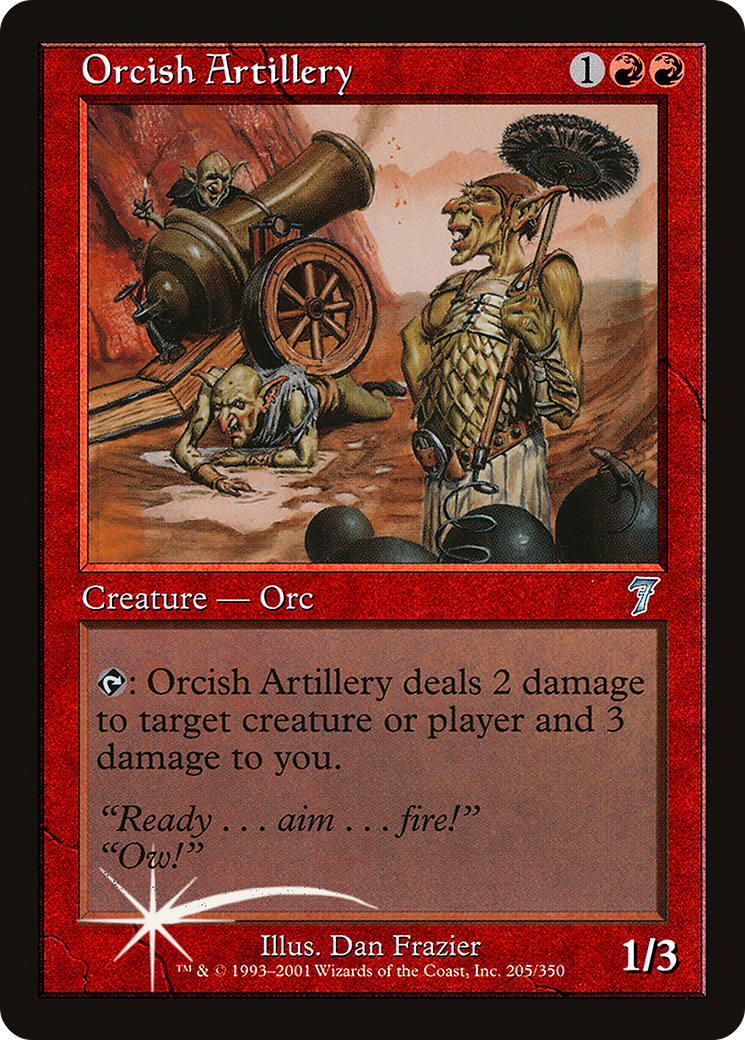 Orcish Artillery [Seventh Edition]