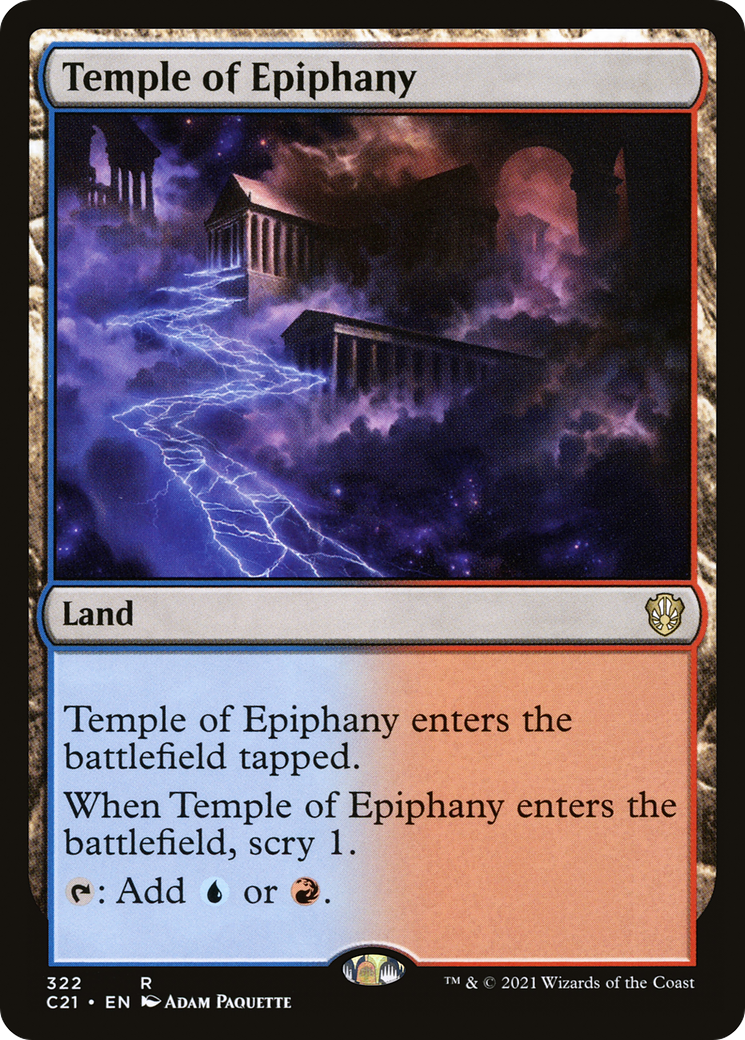 Temple of Epiphany [Commander 2021]