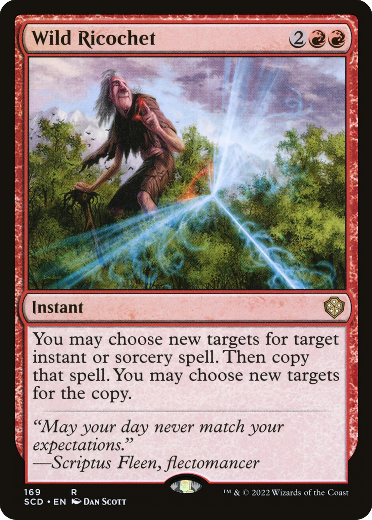 Wild Ricochet [Starter Commander Decks]