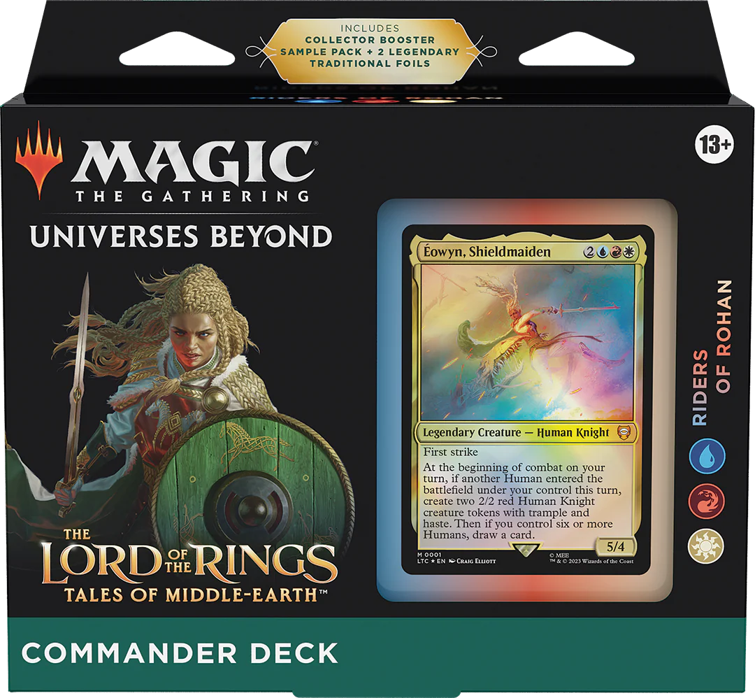 MTG The Lord of the Rings: Tales of Middle-earth Commander Deck: Riders of Rohan