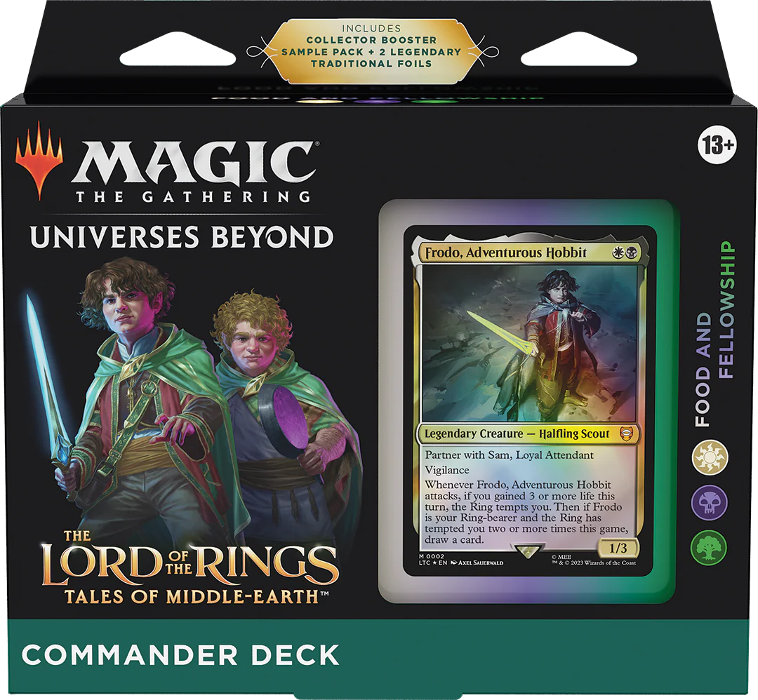 MTG The Lord of the Rings: Tales of Middle-earth Commander Deck: Food and Fellowship