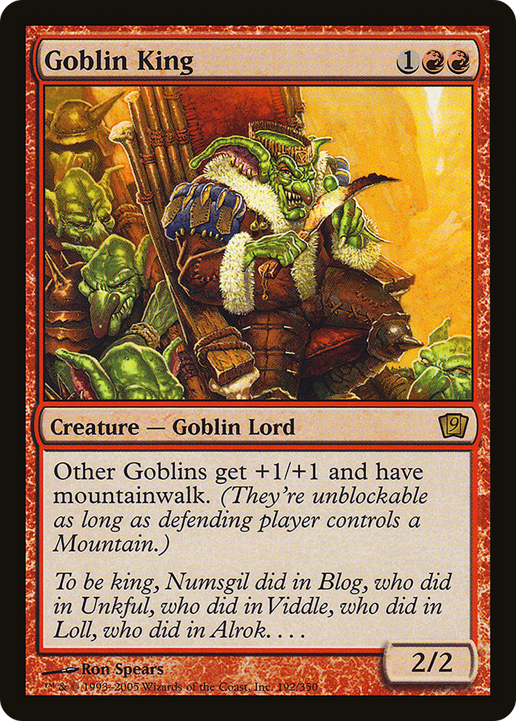 Goblin King [Ninth Edition]