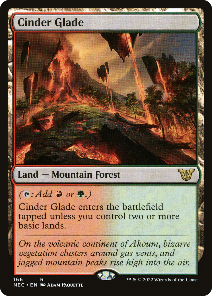 Cinder Glade [Kamigawa: Neon Dynasty Commander]