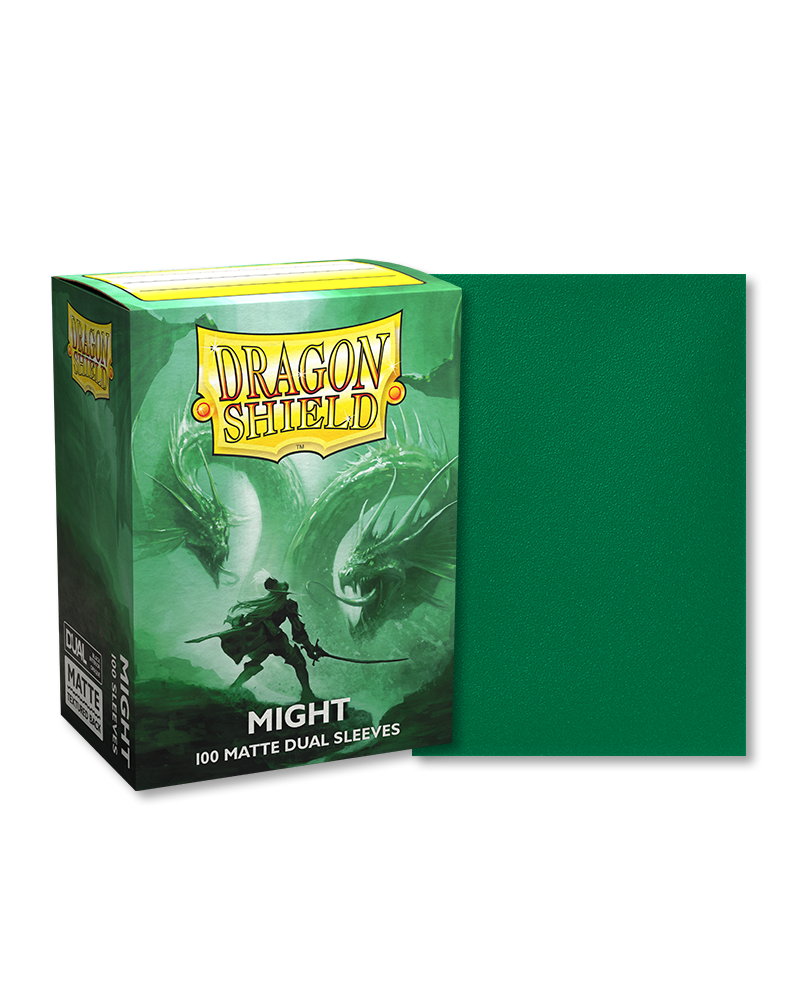 Dragon Shield Sleeves Dual Matte (100ct): Might