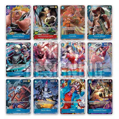 One Piece TCG: Seven Warlords of the Sea 12 Card Set w/ 9 Pocket Binder