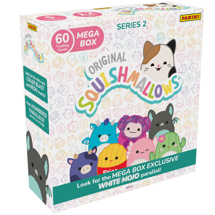 Panini Squishmallows Series 2 Trading Cards Mega Box