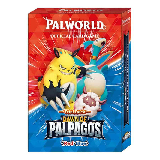 Palworld Card Game - Dawn of Palpagos - Red/Blue Trial Deck