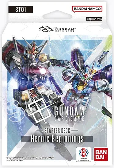 Gundam Card Game - Starter Deck - ST01 - Heroic Beginnings