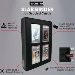 Slab Binder for Graded Cards – Holds 36 Slabs