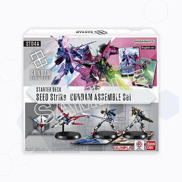 Gundam Card Game - Starter Deck Gundam Assemble - ST-04A - Seed Strike