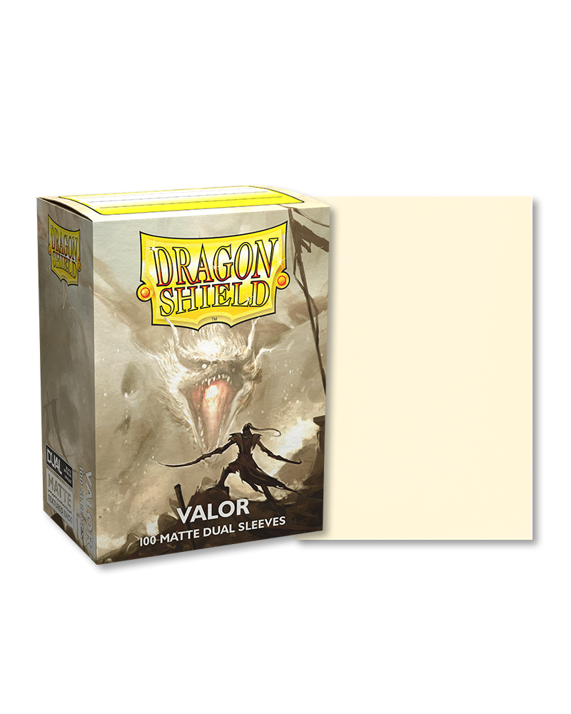 Dragon Shield Sleeves Dual Matte (100ct): Valor