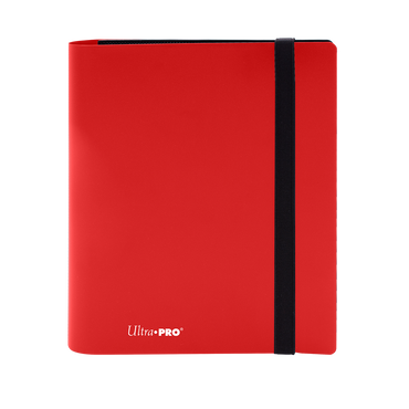 Ultra PRO: 4-Pocket PRO-Binder - Eclipse (Apple Red)